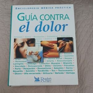 Reader's Digest Guia Contra El Dolor. Book In Spanish.